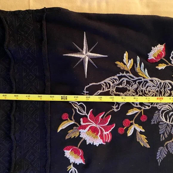 Johnny Was Embroidered Sweatshirt - Picture 5 of 6